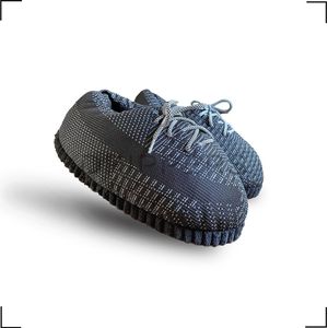 Drippers® Sneaker Sloffen - One Size Fits All - Zwart - Pantoffels - Unisex