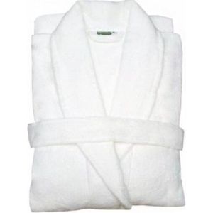 Ettitude - Bamboe badjas wit - XL