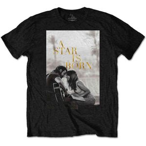 A Star Is Born - Jack & Ally Movie Poster Heren T-shirt - 3XL - Zwart