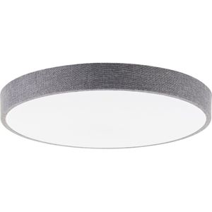 Brilliant Filiz - Plafondlamp - Ø 49 cm - LED 36W - 3000K - CCT - Dimbaar - Afstandsbediening - Wit/Grijs