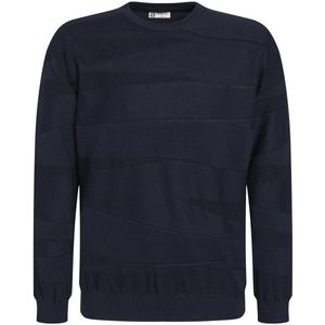 Gabbiano - 615764 - Gebreide Trui - Navy - Mannen
