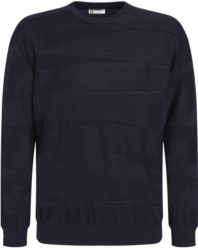 Gabbiano - 615764 - Gebreide Trui - Navy - Mannen