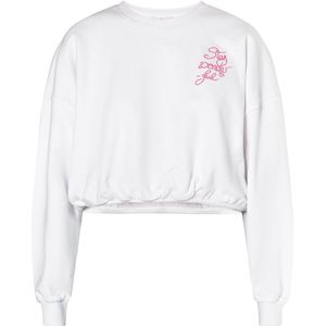 Mymo - Cropped Sweatshirt - Wit - Dames