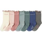 Vertbaudet - Set van 7 Paar Meisjessokken - Zacht - Voor Elke Dag van de Week