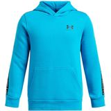 Under Armour Icon Fleece Taping Hoodie Blauw 10-12 Years Jongens