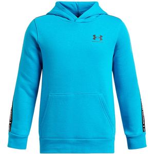 Under Armour Icon Fleece Taping Hoodie Blauw 10-12 Years Jongens