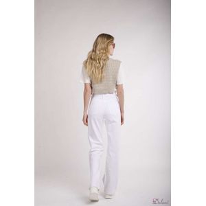 Broek Toxik3 hoge taille straight wide jeans L21061