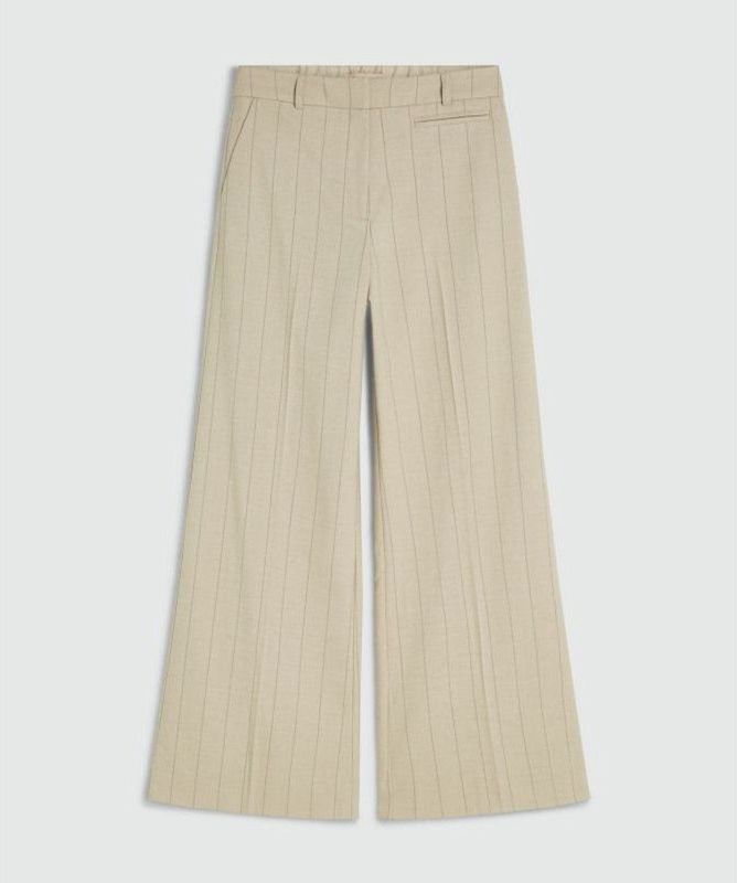 Josh V - Archer Pants - Light Beige - Pantalon - High-rise Taille - Wide Leg Fit