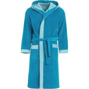 Heren badjas met bamboevezel en capuchon - comfortabele saunamantel