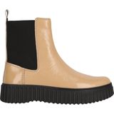Torhill - Chelsea Boot - Esdoornbruin - Lakleer - Gewatteerd Voetbed