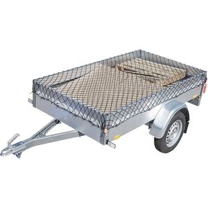 VCTparts® Aanhangernet 200 x 300 cm Stretch met Elastisch Koord Aanhangwagen Gaasnet Trailer