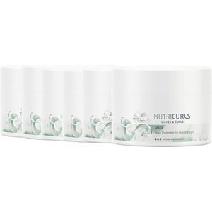 Wella Nutricurls Mask 500ml - 6 Stuks - Voordeelverpakking