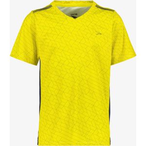 Dutchy Dry jongens voetbal T-shirt geel zwart - Maat 128