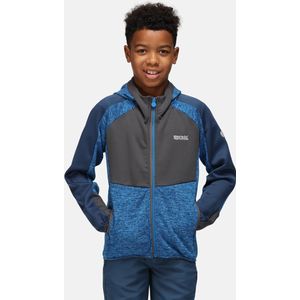 De Regatta Dissolver Vi Fleece Met Volledige Rits - Kinderen - Extol Stretch - Gerecycled - Donkerblauw