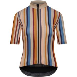 CafÉ Du Cycliste Mona Korte Mouw Wielertrui Veelkleurig L Vrouw