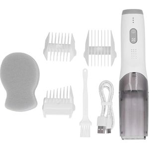 Vacuum Baby Hair Clipper - Automatic Hair Cutting Machine for Babies - Waterproof Electric Trimmers for Beard Mustache