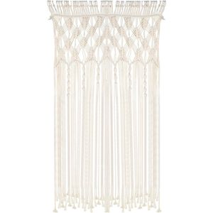 Macrame wandbehang - Geweven wandtapijt voor boho decoratie - Uniek wandtapijt voor kamer (74 x 203 cm)