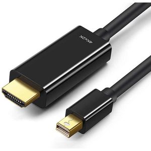 Qost - Mini Displayport naar HDMI kabel - 1,8 meter - Zwart - 4K Ultra HD