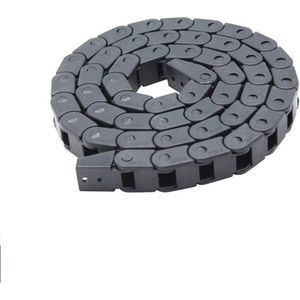 Sleepketting 7 x 7 mm voor 3D-printers - Halfgesloten Kunststof Kabeldrager