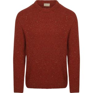 Gant - Pullover Wool Blend - Rust - Heren - Pullovers
