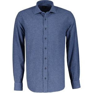Jac Hensen Overhemd - Modern Fit - Blauw - 4XL Grote Maten