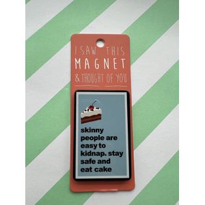 Koelkast magneet - Magnet - Skinny people - MA155