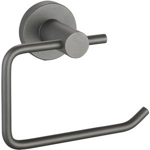 Stijlvolle en Functionele RVS Toiletpapierhouder voor Badkamer en Keuken - Grijs