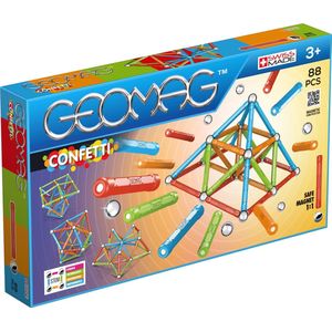 Geomag Confetti 88-delig