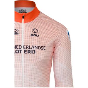 AGU Replica Fietsshirt Lange Mouwen KNWU - Orange - XXL