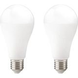 Kobi - LED Lamp - E27 - 15W - 1500lm - 6000K - Standaardvorm - 2 stuks