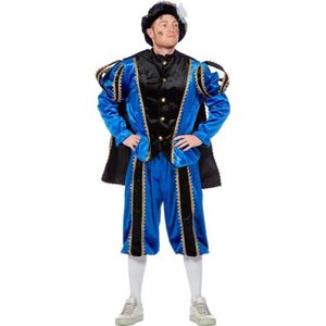Piet Kostuum | Blauwe Piet Kostuum | Maat 40-42 | Sinterklaas | Verkleedkleding