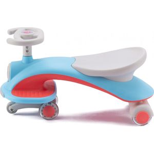 AMIGO Shuttle Trike Loopwagen - Loopauto voor kinderen vanaf 3 jaar - Blauw/Rood