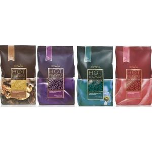 ItalWax Foil Wax Megadeal 4 kg - Promotie! 4 zakken Film Wax voor Perfecte Ontharing