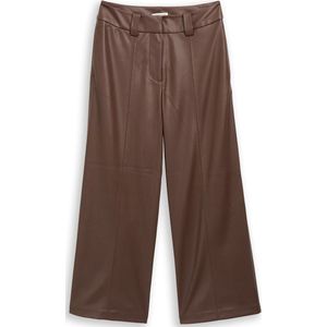 Tom Tailor Culotte broek in leerlook