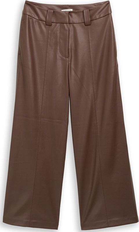 Tom Tailor Culotte broek in leerlook