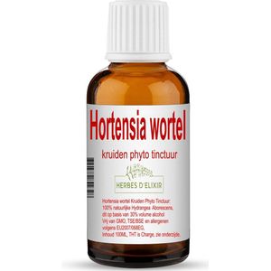 Herbes D'elixir Hortensia Tinctuur - 100 ml - Ondersteunt het immuunsysteem