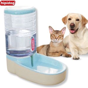 Hipidog - Automatische Dieren watervoerder Blauw - Kat & Hond - Waterbak - Huisdier / Waterdispenser/ Honden/ Katten/ Drinkbak