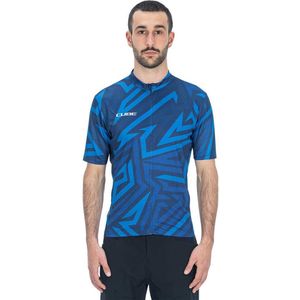 Cube Atx Cmpt Korte Mouw Wielertrui Blauw L Man