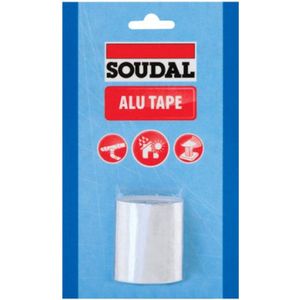 Soudal plakband 'Alu Tape' 5 mm x 3 m