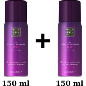 Rituals - The Ritual of Yozakura - Anti-perspirant Spray - 2 x 150 ml