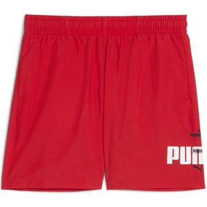 Puma Ess Logo Lab Summer Korte Broek Rood 9-10 Years Jongens,Meisjes