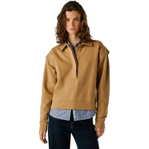 Pepe Jeans Sweatshirt 'BALLI'  donkerbeige