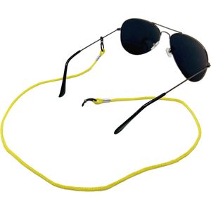 Brillenkoord - Brilkoord - Brilketting - Bril accessoires - 60 cm - Basic - geel