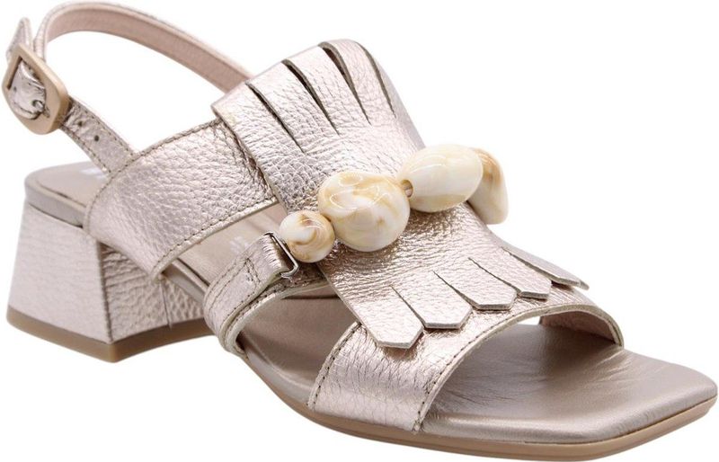 Hispanitas - Eyrecourt Hoge Hak Sandalen - Bruin - Leer