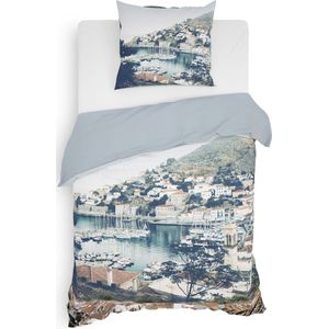 Heckettlane Nada Dekbedovertrek - Eenpersoons - Katoensatijn - 140x200-220cm - Multi