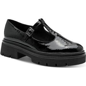 Marco Tozzi Dames 2-24727-45 slipper, Black Patent, 36 EU, zwart (patent), 36 EU