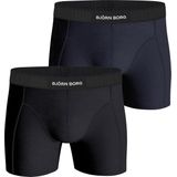 Bjorn Borg - Boxers 2 Pack Black/Blue - Heren - Maat M - Body-fit