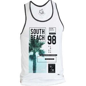 Miami Beach | Mouwloos T-shirt | Tanktops | Singlet | Climacontrol | Maat XL| California | 362 Florida