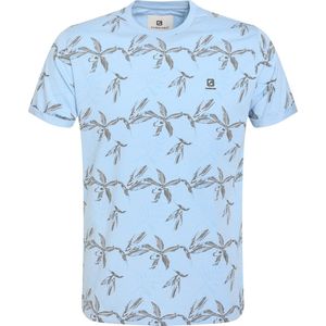 Gabbiano T-shirt T Shirt 154519 Tile Blue Mannen Maat - XL