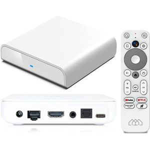 ApexArte® Iptv Box - Mediaplayers - Streaming - Bluetooth - Wit